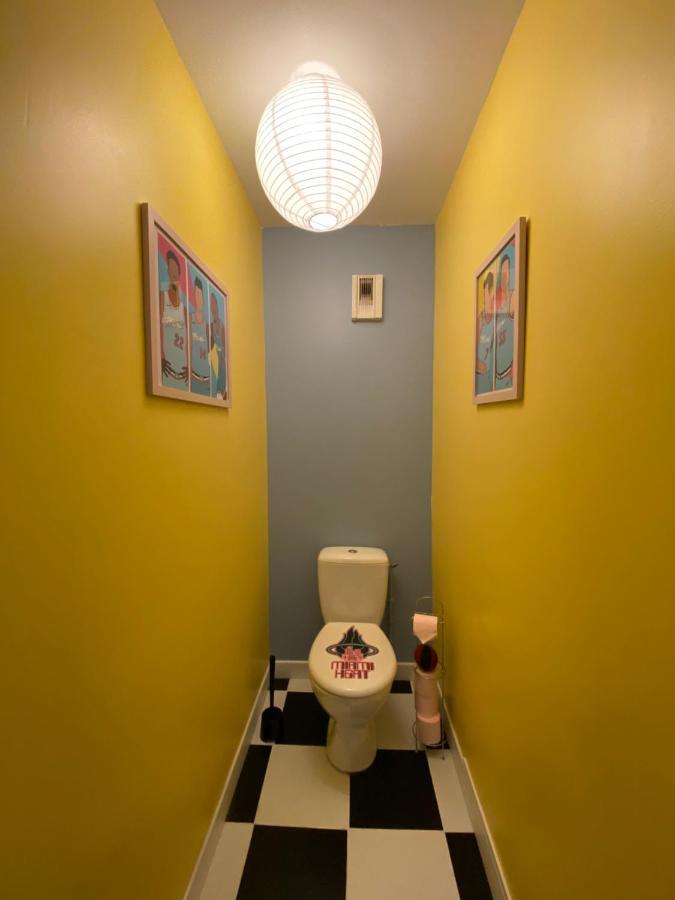 Capsule Miami Vice - Jacuzzi - Billard - Ecran Cinema & Netflix - Ping-Pong - Nintendo & Jeux- Liévin Eksteriør billede